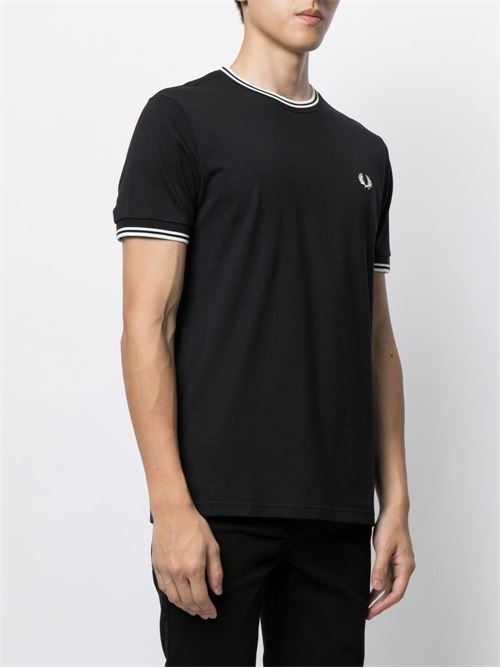 T shirt uomo in cotone FRED PERRY | M1588102